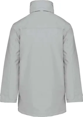 Produktbild von Kariban Herren Parka Kapuzenparka Regenmantel Isolierjacke Winterjacke, Größe:3XL, Farbe:Snow Grey