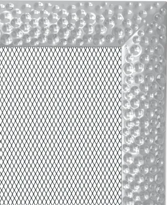 Immagine prodotto di Griglia di ventilazione per caminetto VENUS 22x22 nichelato