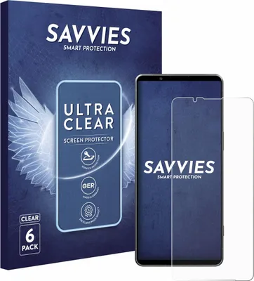 Produktbild von 6x Für Sony Xperia 1 VII Schutzfolie Savvies Displayschutz Display Schutz Folie Klar Transparent