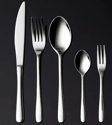 Produktbild von 60 tlg. Besteckset Liselle, Edelstahl 18/10, je 12 Teile