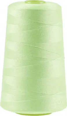 4572m Overlockgarn Nähgarn Polyester Overlock Artikel 3v10 zartes weißgrün