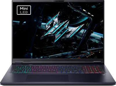 Produktbild von Acer Predator PHN18-72-94G6, Intel Core Ultra 9, 45,7 cm (18"), 2560 x 1600 Pixel, 32 GB, 1 TB, Windows 11 Home