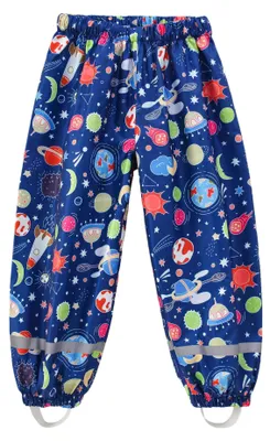 Produktbild von Wasserdichte Regenhose für Kinder mit reflektierenden Streifen