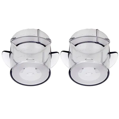 Produktbild von 2 Stück Messbecher Deckel geeignet für Deckelöffnung Kompatibel für Monsieur Cuisine Connect/Plus/Smart, Tassen mit Dosierverschluss