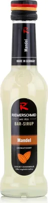 Produktbild von Riemerschmid Bar-Sirup Mandel 0,25L - Cocktails Milchshakes (1er Pack)