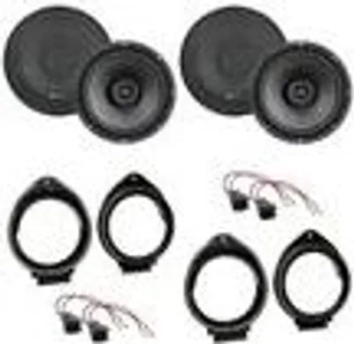 Produktbild von MB QUART QX165 2-Wege Koax Lautsprecher Einbauset für Opel Insignia A Meriva B