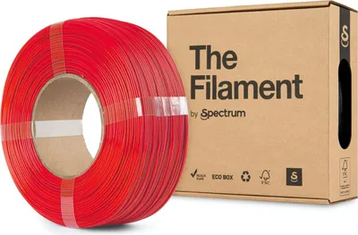 Produktbild von Das Filament ReFill PLA 1.75mm Technisch Rot 1kg