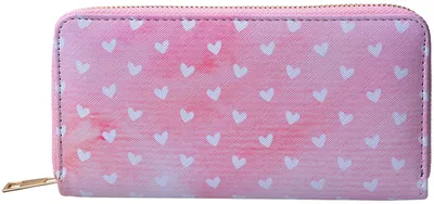 Image de Portefeuille Juleeze JZPU0010-03 rose et blanc, 10 x 19 cm