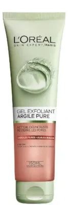 Image de Gel exfoliant L'Oréal Skin Pure Clay 150 ml
