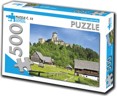 Zdjęcie produktu dla PUZZLE TOURIST No. 52 - Stará Ľubovňa 500 szt.