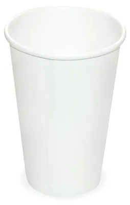 Produktbild von 100x Heiß- und Kaltgetränkebecher Pappbecher weiß 250ml 330ml Ø 80mm