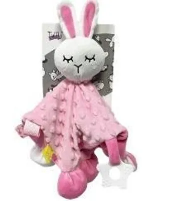 Immagine prodotto di Coniglietto rosa di peluche 25 cm