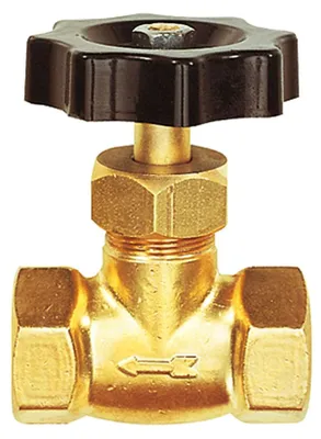 Produktbild von Riegler Nadelventil, Messing, mit Feinregulierung, G 1/4 IG, DN 4