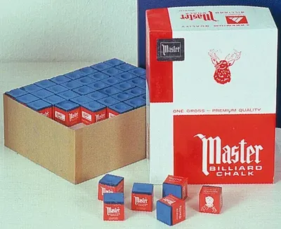 Produktbild von Master Billardqueue-Kreide Master blau 144 St.