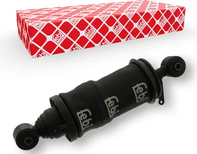 Produktbild von FEBI BILSTEIN Dämpfer Fahrerhauslagerung 38454 Vorne für MAN TGA pneumatisch 3,15kg