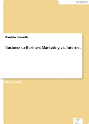 Produktbild von Business-to-Business Marketing via Internet