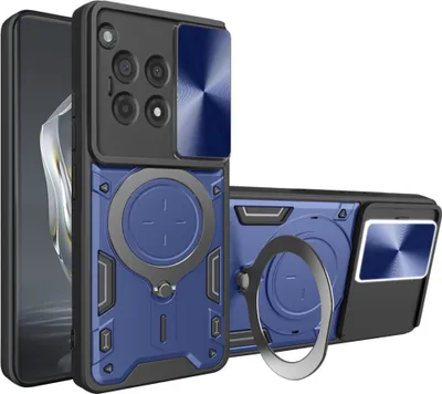 Productafbeelding van Techsuit CamGuard Pro achterhoes voor de OnePlus 12R - Blauw