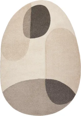 Zdjęcie produktu dla Dywan FUSION 5706 krem / beż Shape - Geometryczny, nowoczesny, abstrakcyjny, nieregularny beżowy 160x220 cm
