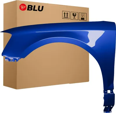 Image de BLU Aile Compatible avec Audi A3 8P II-generation LIFT LZ5C Gauche Blau MauritiusBlau OzeanBlau | 2008-2012 | Avant | Peint| Prêt à Monter | Galvanisé