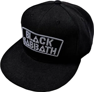 Image de Black Sabbath - Casquette Snapback Homme/Femme Unie RO5898 (Taille unique) (Noir)