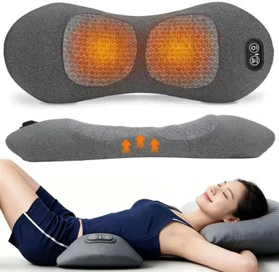 Productafbeelding van 3-in-1 rugmassageapparaat, rugmassageapparaat met tractietrillingswarmte