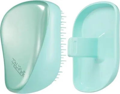Productafbeelding van Compact Styler Ontwarborstel voor Haar in Teal Matte Chrome