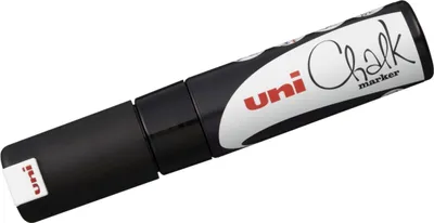 Obrázok produktu pre Kriedový popisovač, 8 mm, UNI "PWE-8K", čierny
