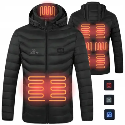 Zdjęcie produktu dla Kurtka grzewcza pikowana Mission Air E-JACKET roz. XL