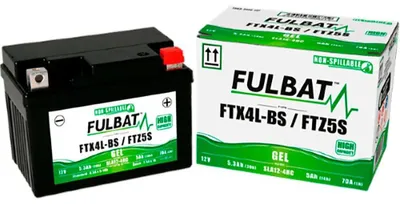 Produktbild von Fulbat Ftx4l-bs/ftz5s Gelbatterie Durchsichtig  Durchsichtig One Size
