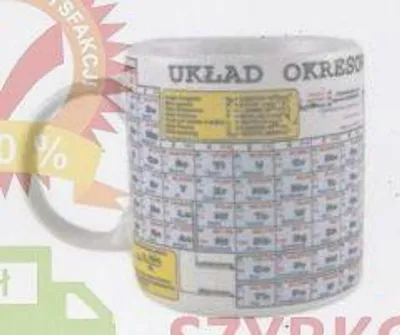 Zdjęcie produktu dla Kubek - Układ okresowy pierwiastków SOLITON