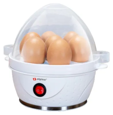 Eierkocher für 7 Eier, 320–380 W, mit Messbecher und Eierpiekser