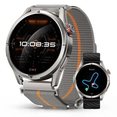 Produktbild von 2025 KOSPET MAGIC R10 GPS Smartwatch Herren Smartwatch Damen 1,43 Zoll 450 mAh mehr als 12 Tage Akkulaufzeit Smartwatch für urbanen Sport Neu