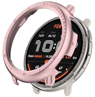 Obrázok produktu pre Pre Amazfit Active 2 Design Plastové PC ochranné puzdro na hodinky Ružové