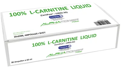 Produktbild von L-Carnitin Carnipure Carnitine Shots 20 Ampullen á 25 ml
