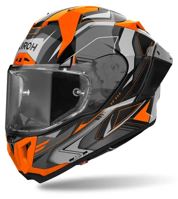 Productafbeelding van Airoh helm GP 800, zwart/grijs-oranje, maat L
