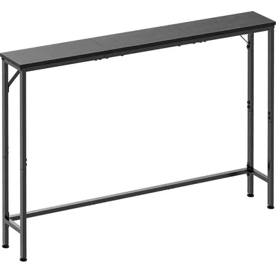 Image de Table console étroite pour entrée et couloir - Noir