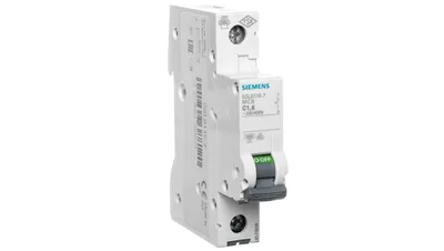 Produktbild von Siemens LS-SCHALTER 6KA 1POL C1,6, IP20