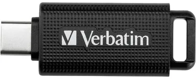 Produktbild von Verbatim Store 'n' Go, 32 GB, USB Typ-C, 3.2 Gen 1 (3.1 Gen 1), Dia, 4 g, Schwarz