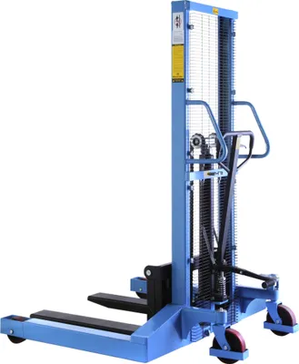 Produktbild von Hanselifter Breitspur-Hochhubwagen SDJ1016BS Tragkraft 1000kg Hubhöhe 1600mm