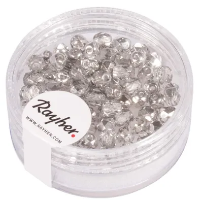 Productafbeelding van Rayher 14200606 Glasparels, geslepen, 4 mm diameter