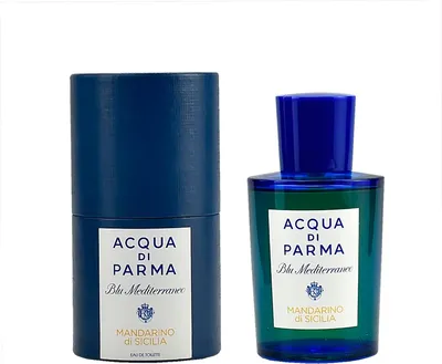 Obrázek produktu pro Acqua di Parma Mandarino Di Sicilia, Unisex, 100 ml, Bergamot, Červený pomeranč, Citrón, Máta, Petitgrain, Cedrové dřevo, Pižmo, Pačuli, ALCOHOL DENAT., PARFUM (FRAGRANCE), AQUA (WATER), LIMONENE, LINALOOL, HYDROXYCITRONELLAL, CITRAL,...