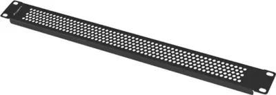 Produktbild von LANBERG 19" Abdeckplatte (perforiert) 1U, schwarz