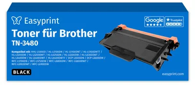Image de Toner Brother TN3480 Noir 10 pièces