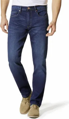 Produktbild von Stooker Men GLENDALE DENIM Herren 5-Pocket-Jeans Slim Straight Fit W36 / L32 darkblue