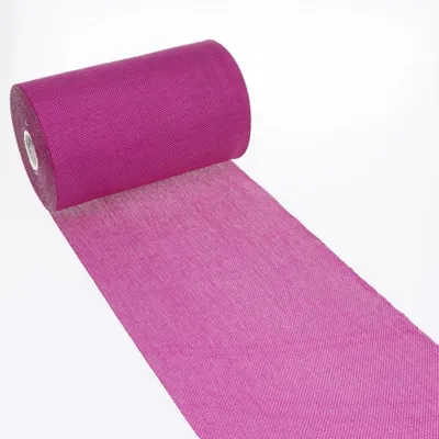 Produktbild von Tischläufer Shabby Chic in Leinenoptik 20 cm - Rosa - 25 m