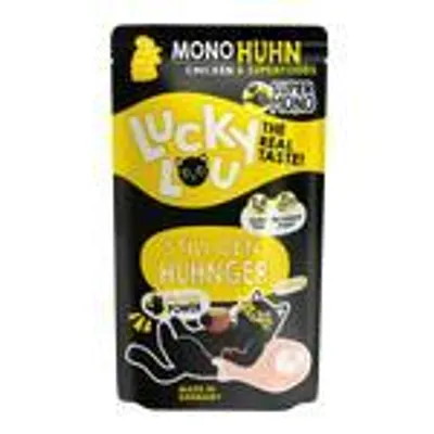 Image de Lucky Lou SuperMono poulet Nourriture pour chats Nourriture humide pour chats monoprotéines