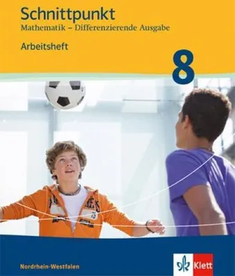 Obrázek produktu pro Schnittpunkt Mathematik - Differenzierende Ausgabe für Nordrhein-Westfalen. Arbeitsheft mit Lösungsheft Mittleres Niveau 8. Schuljahr
