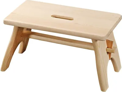Produktbild von Hocker - Holz - 42 x 20 cm - Tritt-/Fusschemel
