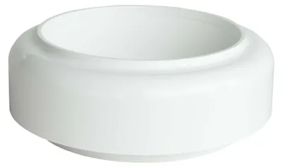Produktbild von INEFA Verbindungsstück Fallrohr zu Abfluss, PVC DN100 / 100mm Weiß Zubehör Fallrohr Kunststoff, einfache Steckmontage, Germany