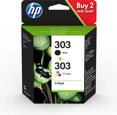 Produktbild von 303 Combo-Pack (2) BLK+COL Druckerpatrone